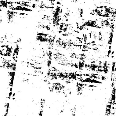 Monochrome abstract black and white vector background. Grunge overlay layer. 