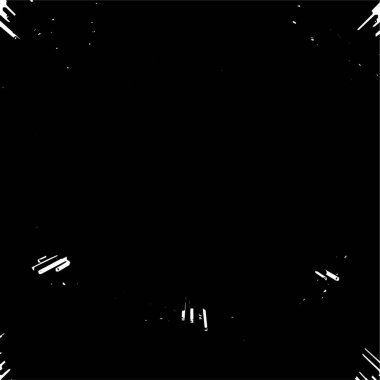 Monochrome texture.  Abstract black and white vector background. Grunge overlay layer. 