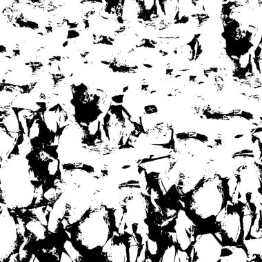 grunge desenli soyut monokrom deseni