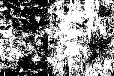 grunge desenli soyut monokrom çizimi