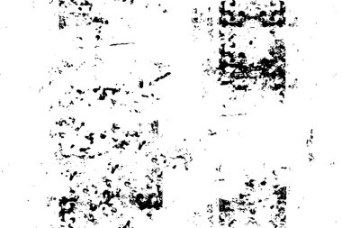 grunge desenli soyut monokrom çizimi