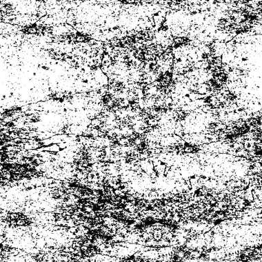 grunge desenli soyut monokrom çizimi