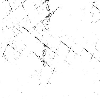 grunge desenli soyut monokrom çizimi