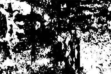 grunge desenli soyut siyah beyaz çizim