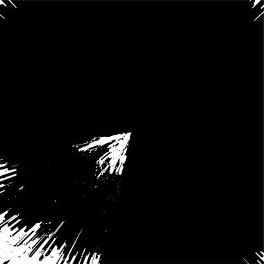 grunge desenli soyut siyah beyaz çizim