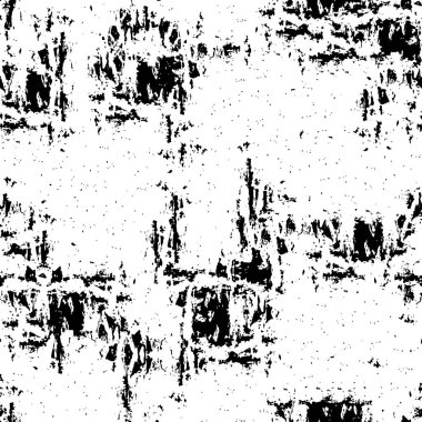 grunge desenli soyut siyah beyaz çizim