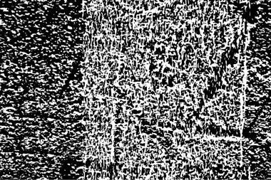  Soyut siyah ve beyaz monokrom dokusu. vektör arkaplanı Grunge kaplama tabakası. 