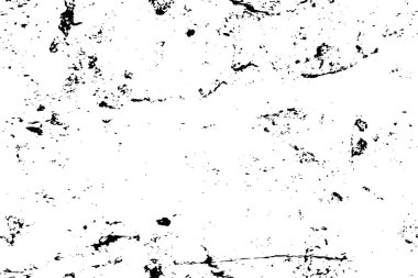  Soyut siyah ve beyaz monokrom dokusu. vektör arkaplanı Grunge kaplama tabakası. 