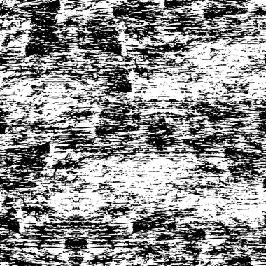  Soyut siyah ve beyaz monokrom dokusu. vektör arkaplanı Grunge kaplama tabakası. 