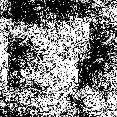  Soyut siyah-beyaz monokrom vektör arkaplanı. Grunge kaplama tabakası. 