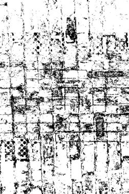 Vektör grunge dokusu. Metnin ya da resmin için boş olan eski kağıt. 