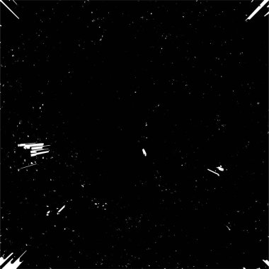 siyah ve beyaz çizilmiş grunge arkaplan, soyut vektör çizimi 