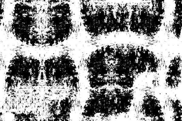 Abstrakcyjny Czarno Biały Szablon Grunge Tekstury — Wektor stockowy