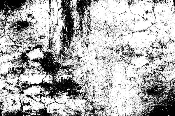 Grunge Desenli Soyut Siyah Beyaz Şablon — Stok Vektör