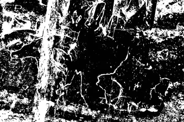 Plantilla Abstracta Blanco Negro Con Textura Grunge — Vector de stock