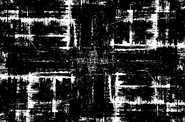 Абстрактный Черно Белый Шаблон Гранжевой Текстурой — стоковый вектор