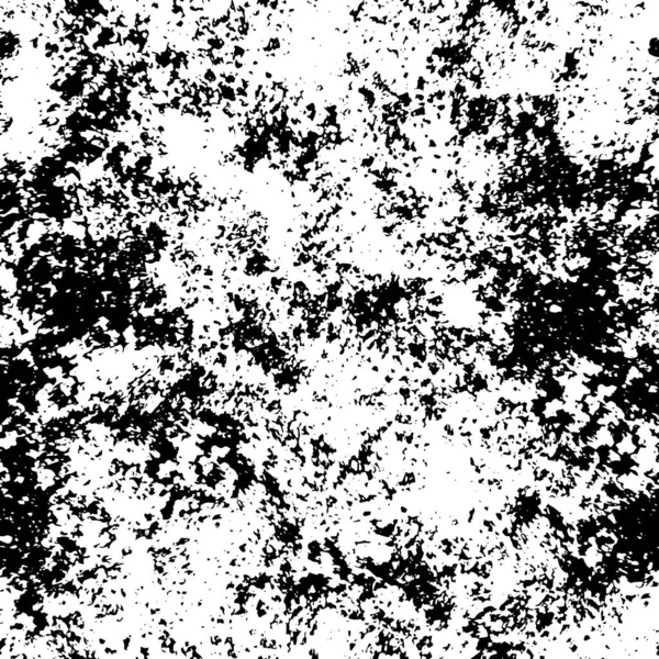 Gabarit Abstrait Noir Blanc Avec Texture Grunge — Image vectorielle