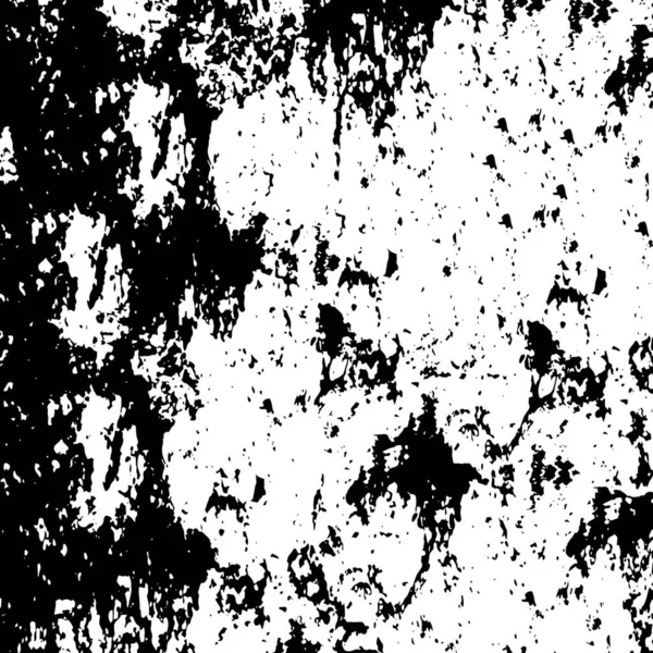 Abstrakte Schwarz Weiß Vorlage Mit Grunge Textur — Stockvektor