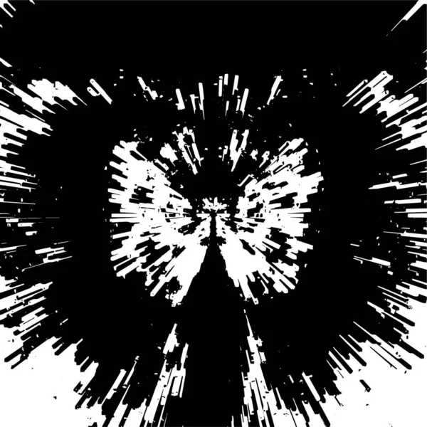 Fekete Fehér Grunge Háttér Vonalak Elvont Vektor Illusztráció — Stock Vector