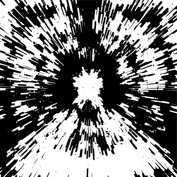 Fondo Grunge Blanco Negro Con Líneas Ilustración Vectorial Abstracta — Vector de stock