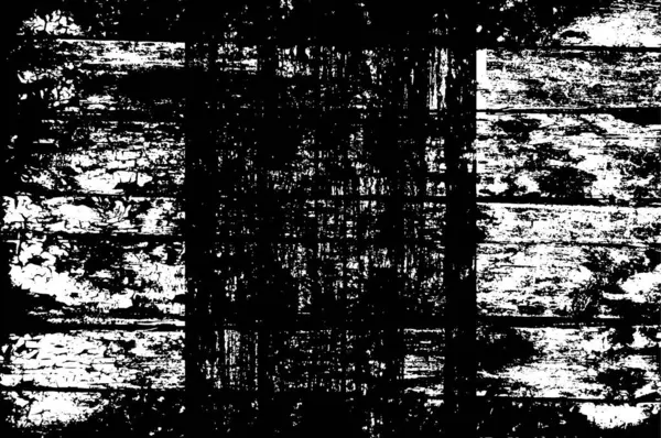 Abstraktní Černobílá Iluze Grunge Texturou — Stockový vektor