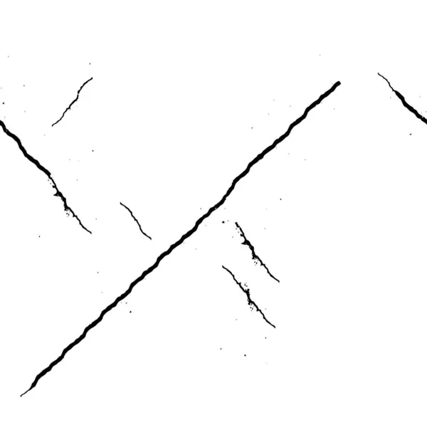 Abstracte Zwart Wit Illusie Met Grunge Textuur — Stockvector