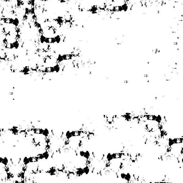 Astratto Illusione Bianco Nero Con Grunge Texture — Vettoriale Stock
