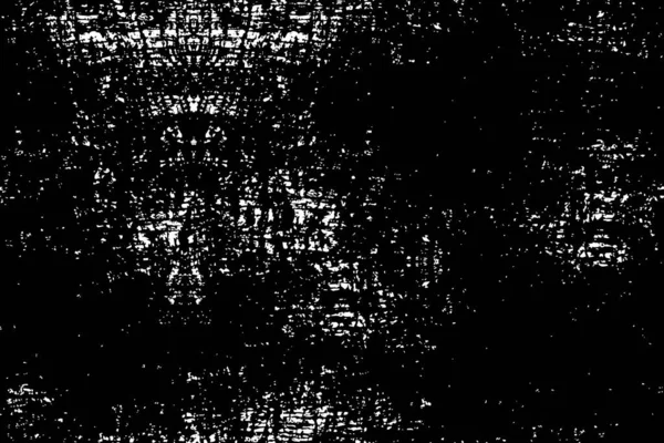 Abstrakte Schwarz Weiß Illusion Mit Grunge Textur — Stockvektor