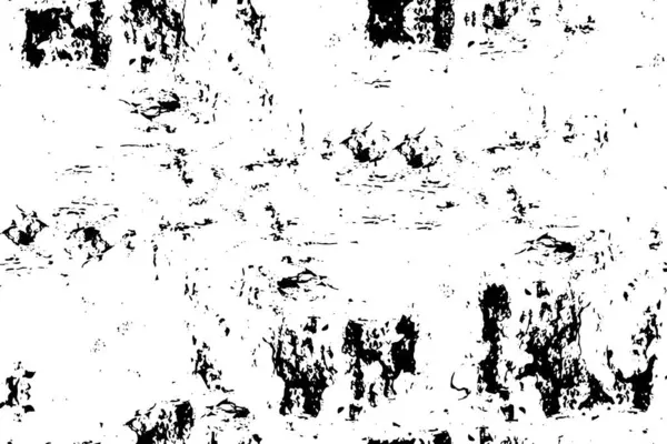 Monochrome Vintage Oberfläche Dunkles Design Abstrakter Schwarz Weißer Vektorhintergrund — Stockvektor