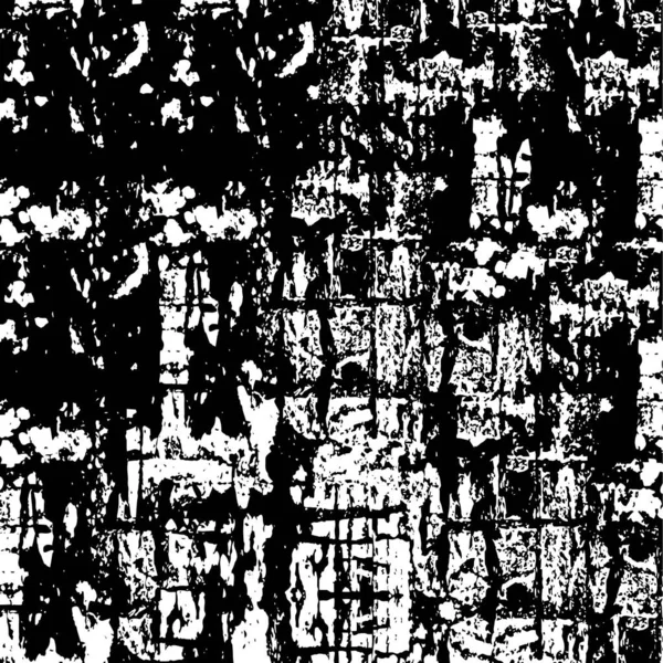 Monochroom Vintage Oppervlak Donkere Stijl Ontwerp Abstract Zwart Wit Vector — Stockvector
