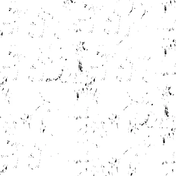 Ilusión Monocromática Abstracta Con Textura Grunge — Vector de stock