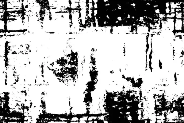 Abstraktní Monochromatická Iluze Grunge Texturou — Stockový vektor