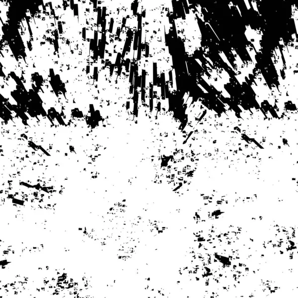 Abstrakcyjna Iluzja Monochromatyczna Fakturą Grunge — Wektor stockowy