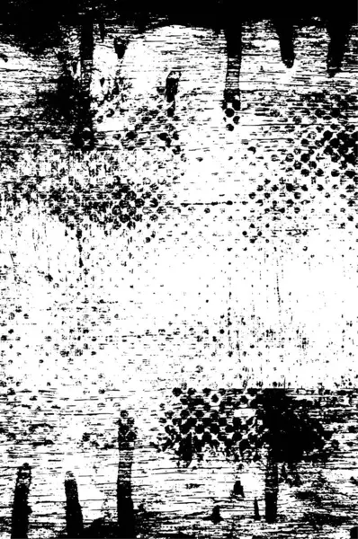 Ilusión Monocromática Abstracta Con Textura Grunge — Archivo Imágenes Vectoriales