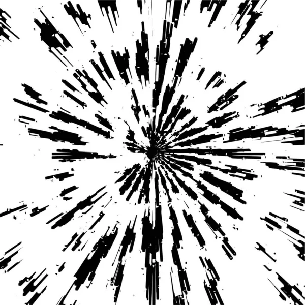 Fond Grunge Noir Blanc Avec Lignes Illustration Vectorielle Abstraite — Image vectorielle