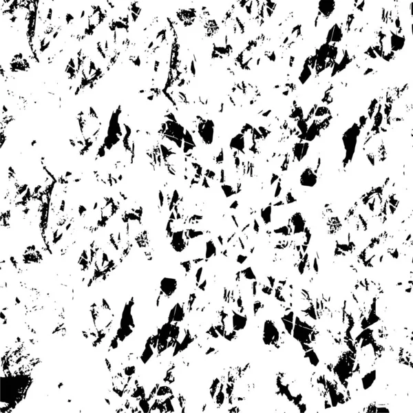 Monochrome Abstract Black White Vector Background Grunge Overlay Layer — Vector de stock