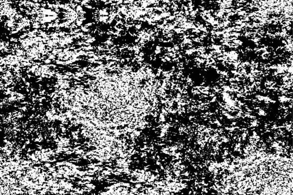 Monochrome Texture Abstract Black White Vector Background Grunge Overlay Layer — стоковый вектор