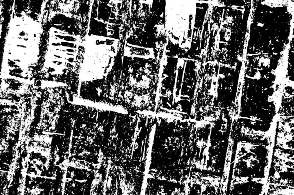 Monochrome Abstract Black White Vector Background Grunge Overlay Layer — 图库矢量图片
