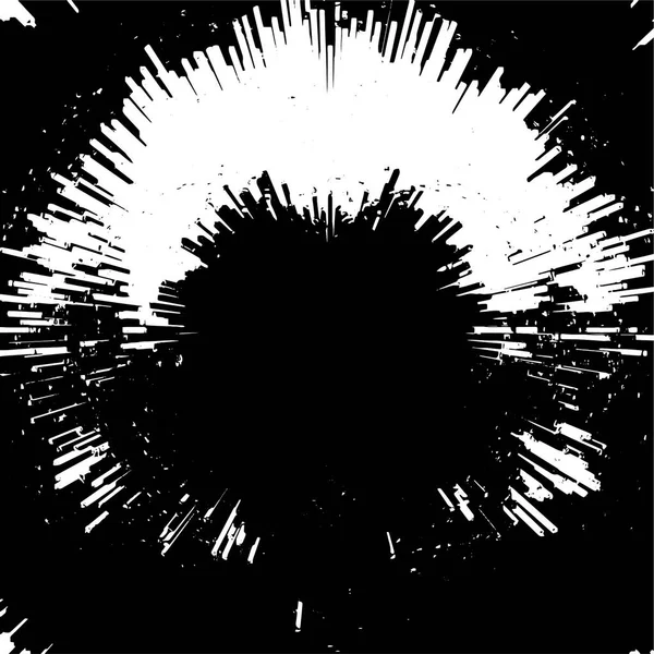 Monochrome Abstract Black White Vector Background Grunge Overlay Layer — стоковый вектор