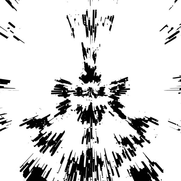 Černobílé Grunge Pozadí Čárami Abstraktní Vektorové Ilustrace — Stockový vektor