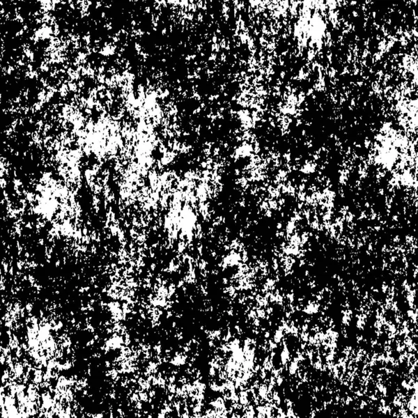 Abstraktes Monochromes Muster Mit Grunge Textur — Stockvektor