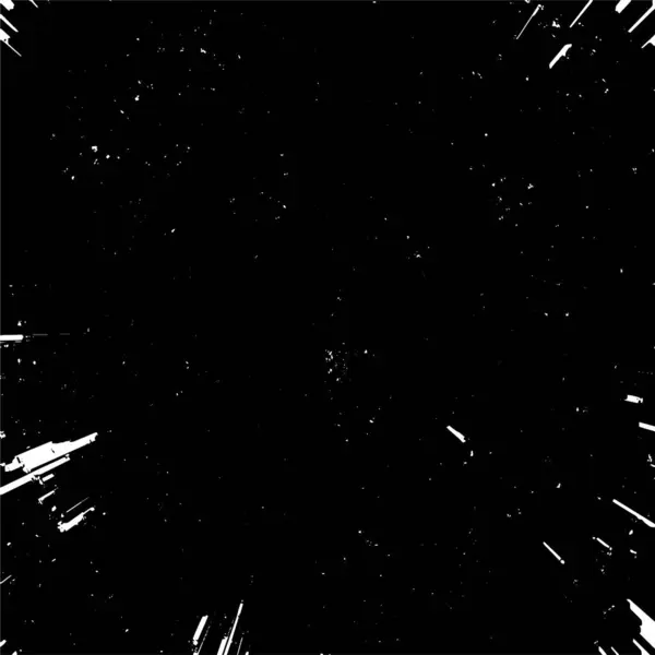 Monochrome Abstract Black White Vector Background Grunge Overlay Layer — Stockvector