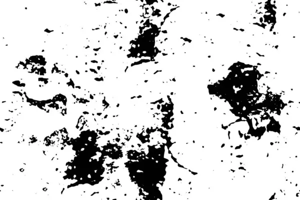 Illustration Monochrome Abstraite Avec Texture Grunge — Image vectorielle