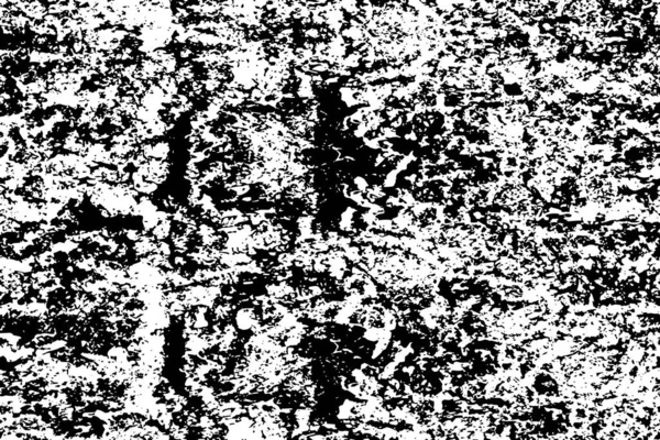 Abstracte Monochrome Illustratie Met Grunge Textuur — Stockvector
