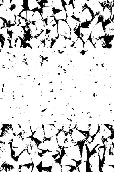 Абстрактна Монохромна Ілюстрація Гранжевою Текстурою — стоковий вектор