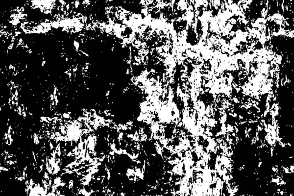 Abstrakte Monochrome Illustration Mit Grunge Textur — Stockvektor