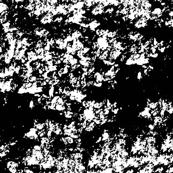 Ilustración Monocromática Abstracta Con Textura Grunge — Archivo Imágenes Vectoriales