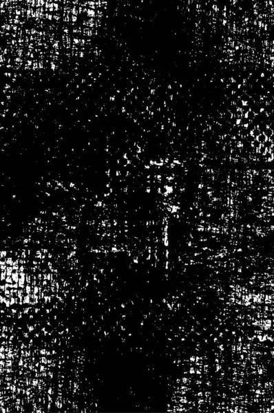 Grunge Desenli Soyut Siyah Beyaz Çizim — Stok Vektör