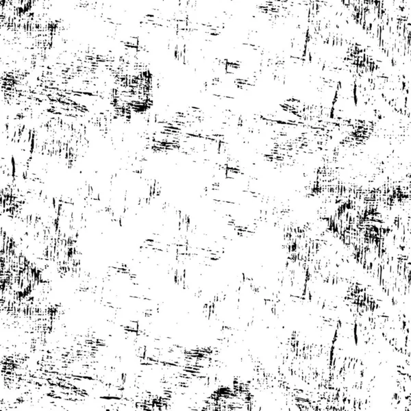 Illustration Abstraite Noir Blanc Avec Texture Grunge — Image vectorielle