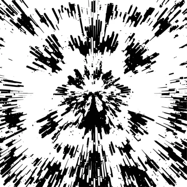 Schwarz Weißer Grunge Hintergrund Mit Linien Abstrakte Vektorillustration — Stockvektor